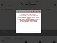 Tablet Screenshot of curvesandcorsets.com